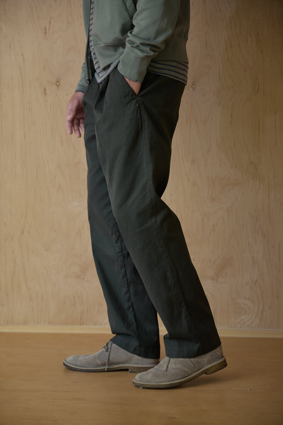 Pleated Chino – Save Khaki United
