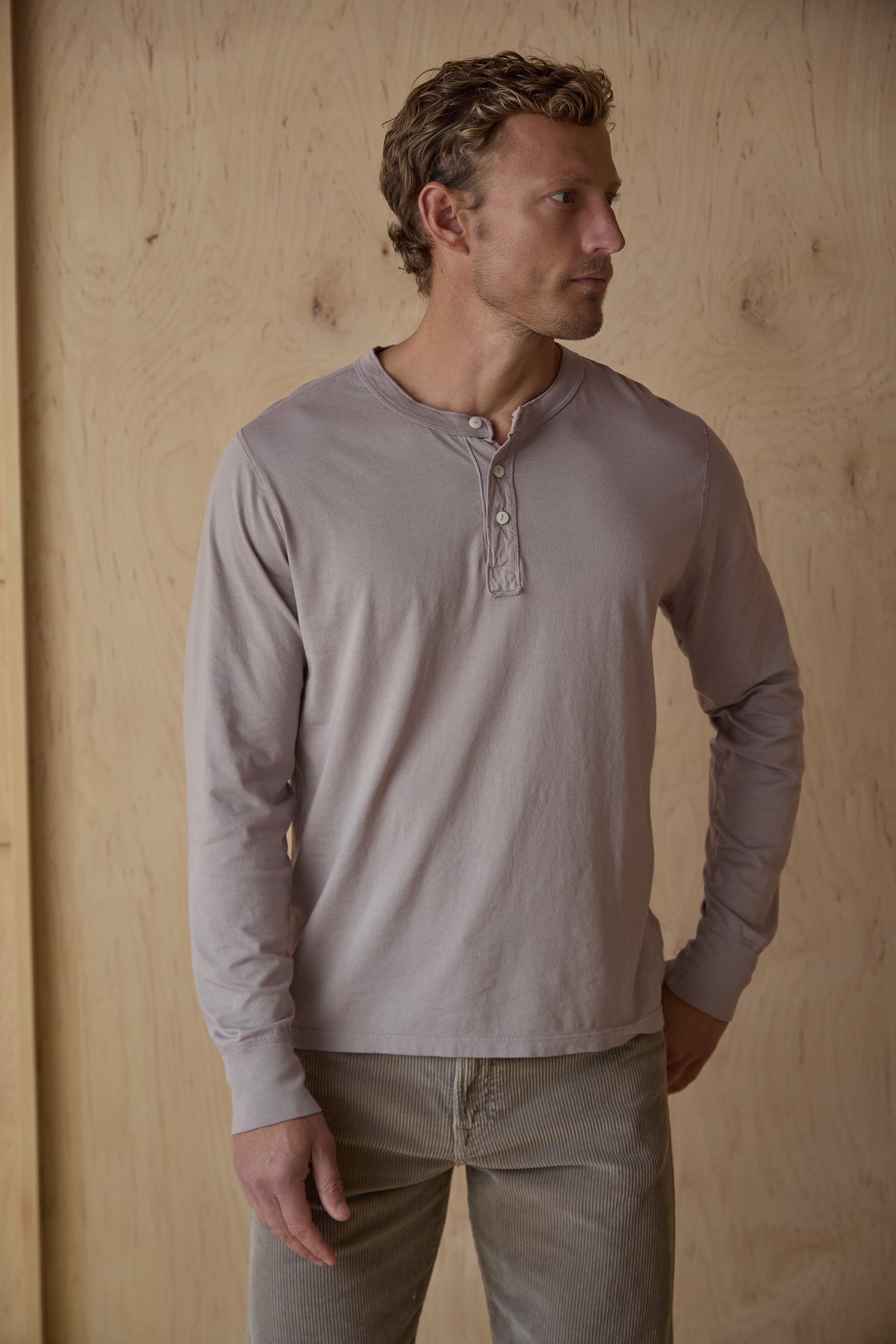 Long Sleeve Supima Jersey Henley