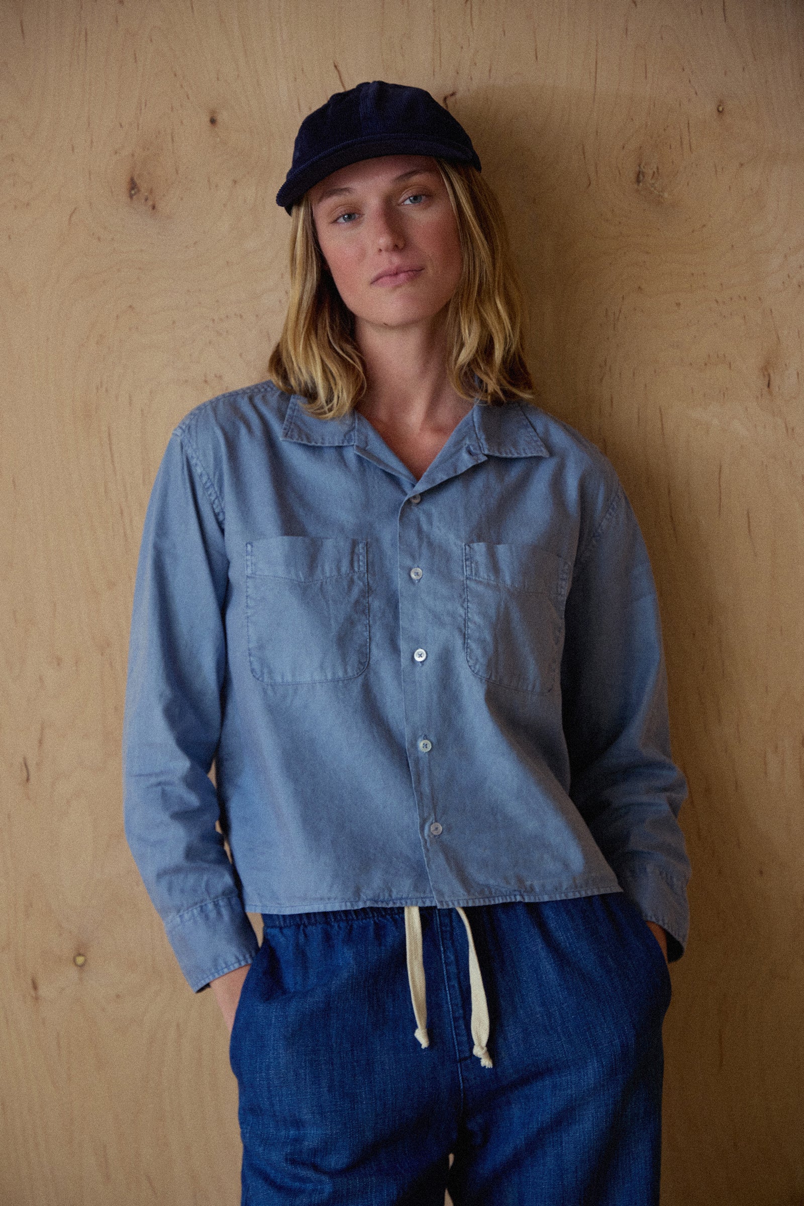 LS Boxy Oxford Shirt