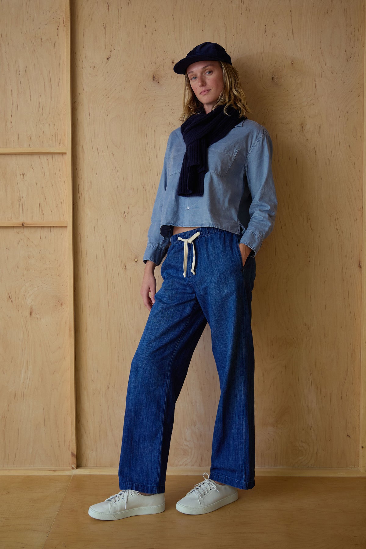 Denim Easy Pant