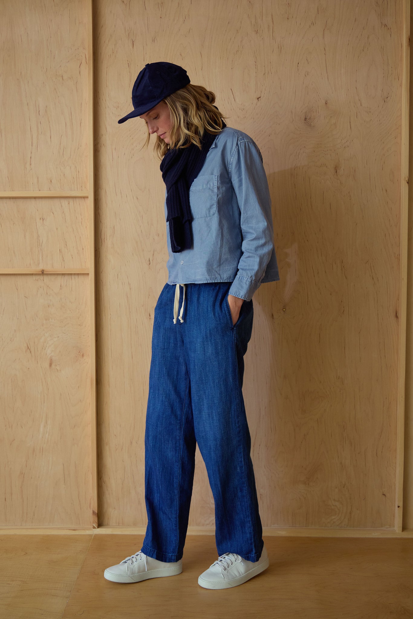Denim Easy Pant