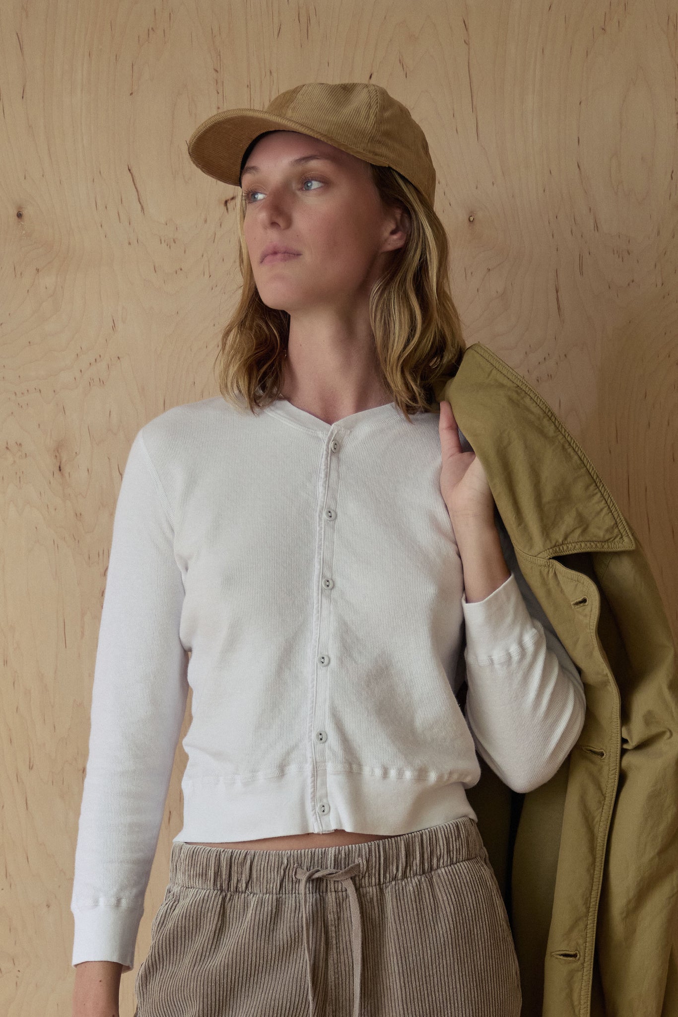 LS Pointelle Cardigan