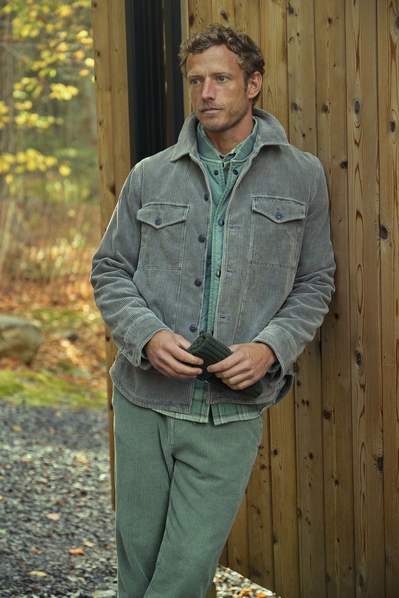 Wide Wale Corduroy Trucker Jacket