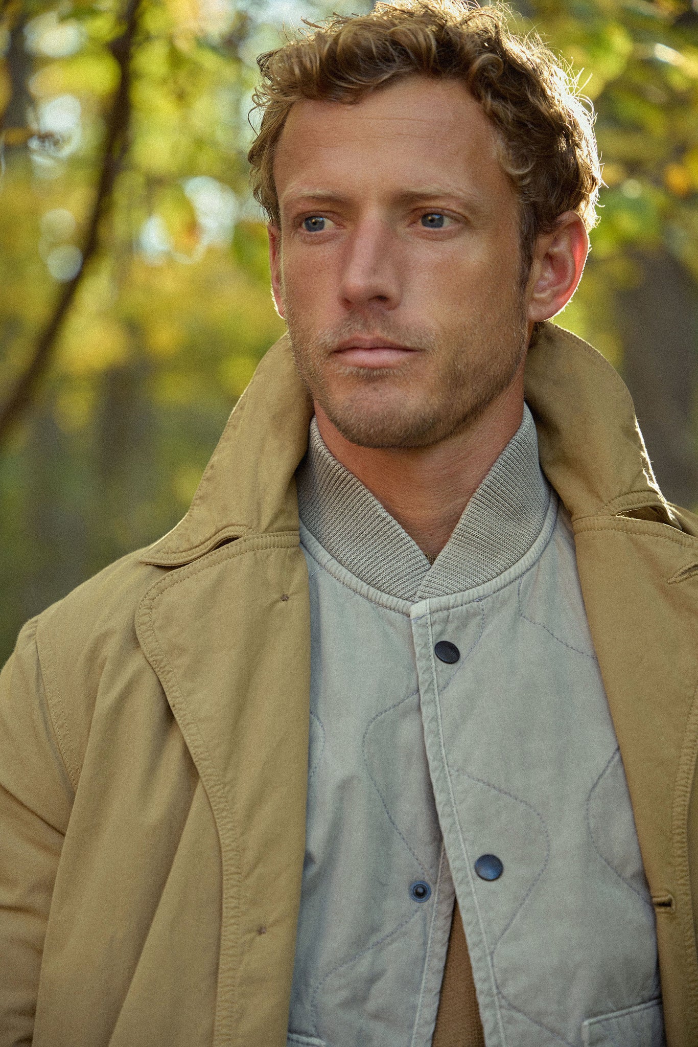 Quilted Bomber Jacket