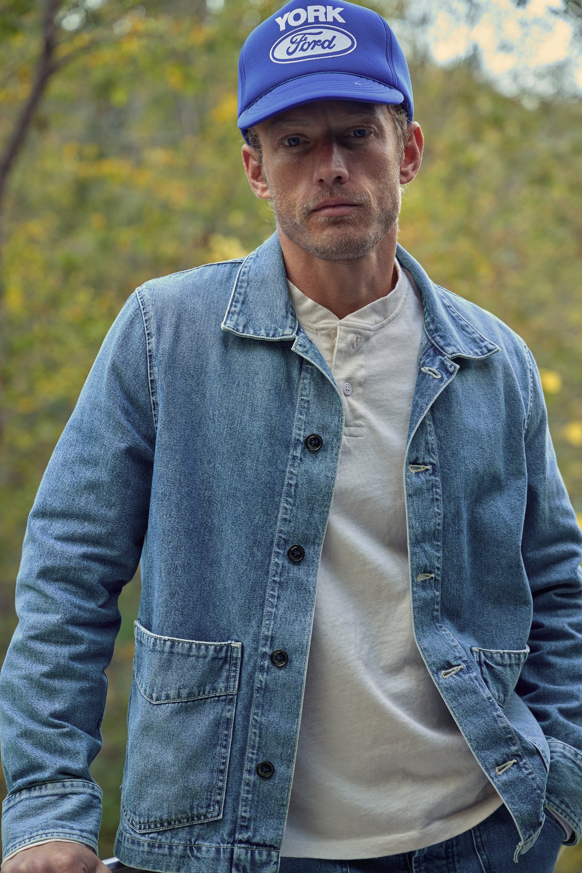 Denim Shop Coat