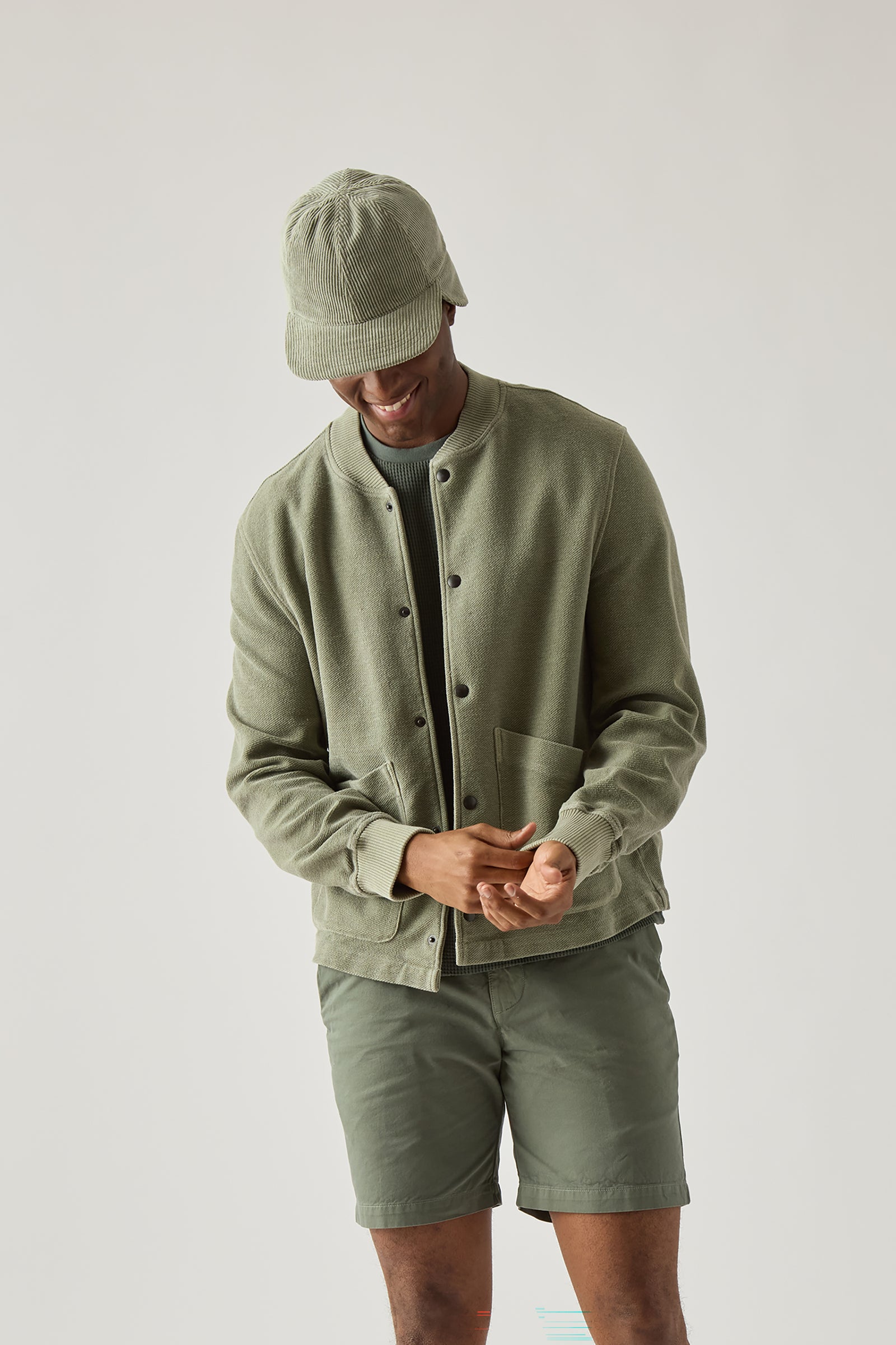 Twill Terry Warm Up Jacket