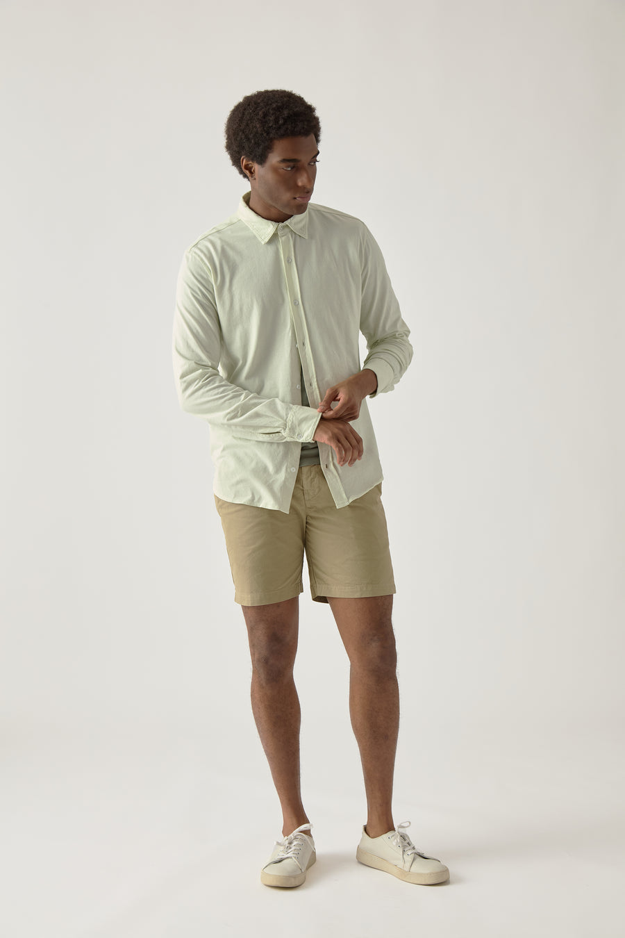 shorts with long sleeve dress shirt Barry Wang Black Shirt Dress Patchwork Long Sleeve Collared Shirt Men Barry. Wang