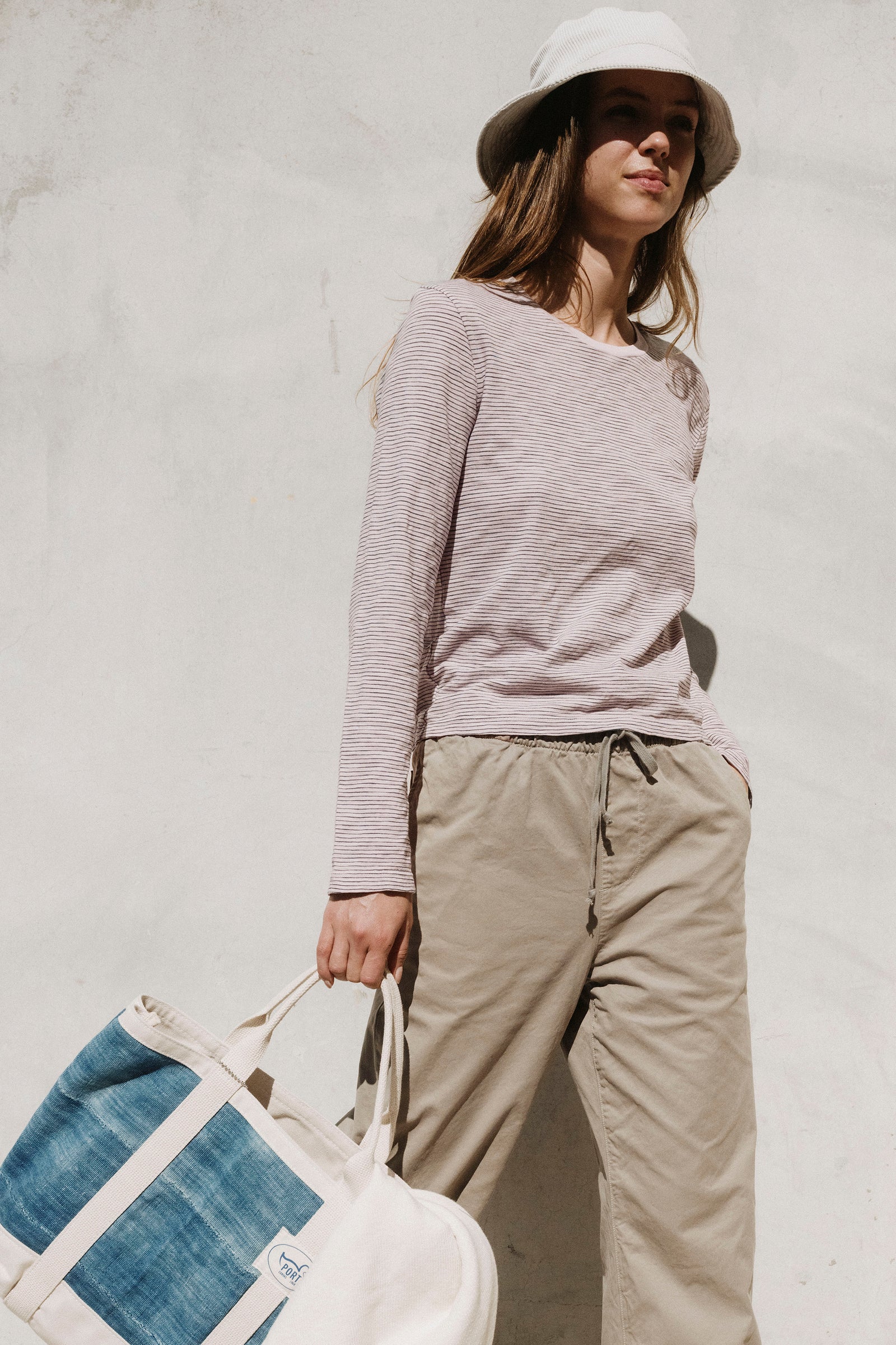 Long Sleeve Thin Stripe Tee