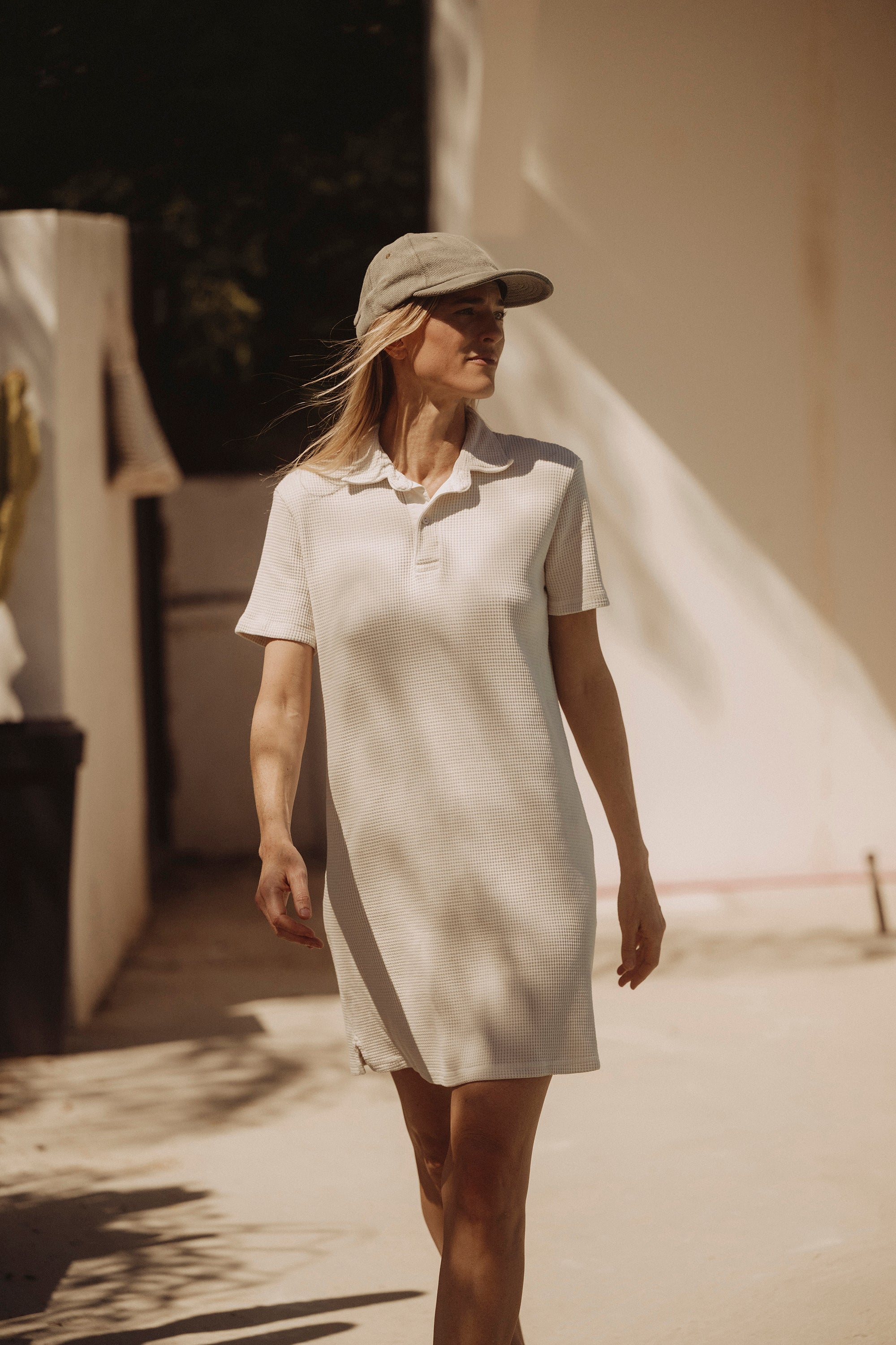 polo dress fashion Polo 3/4 Sleeve Dress