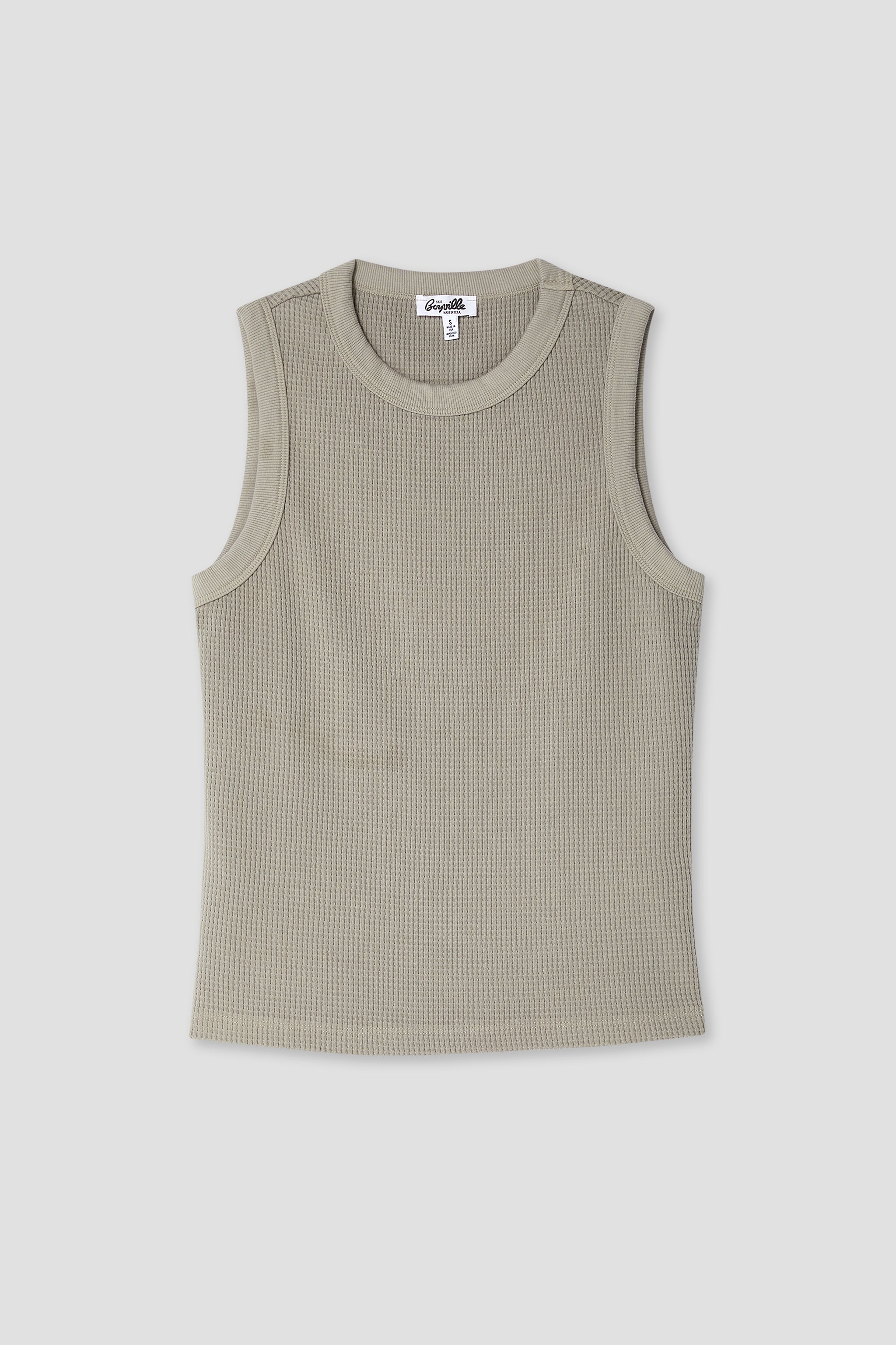Waffle Rib Tank Waffle Tank – Save Khaki United