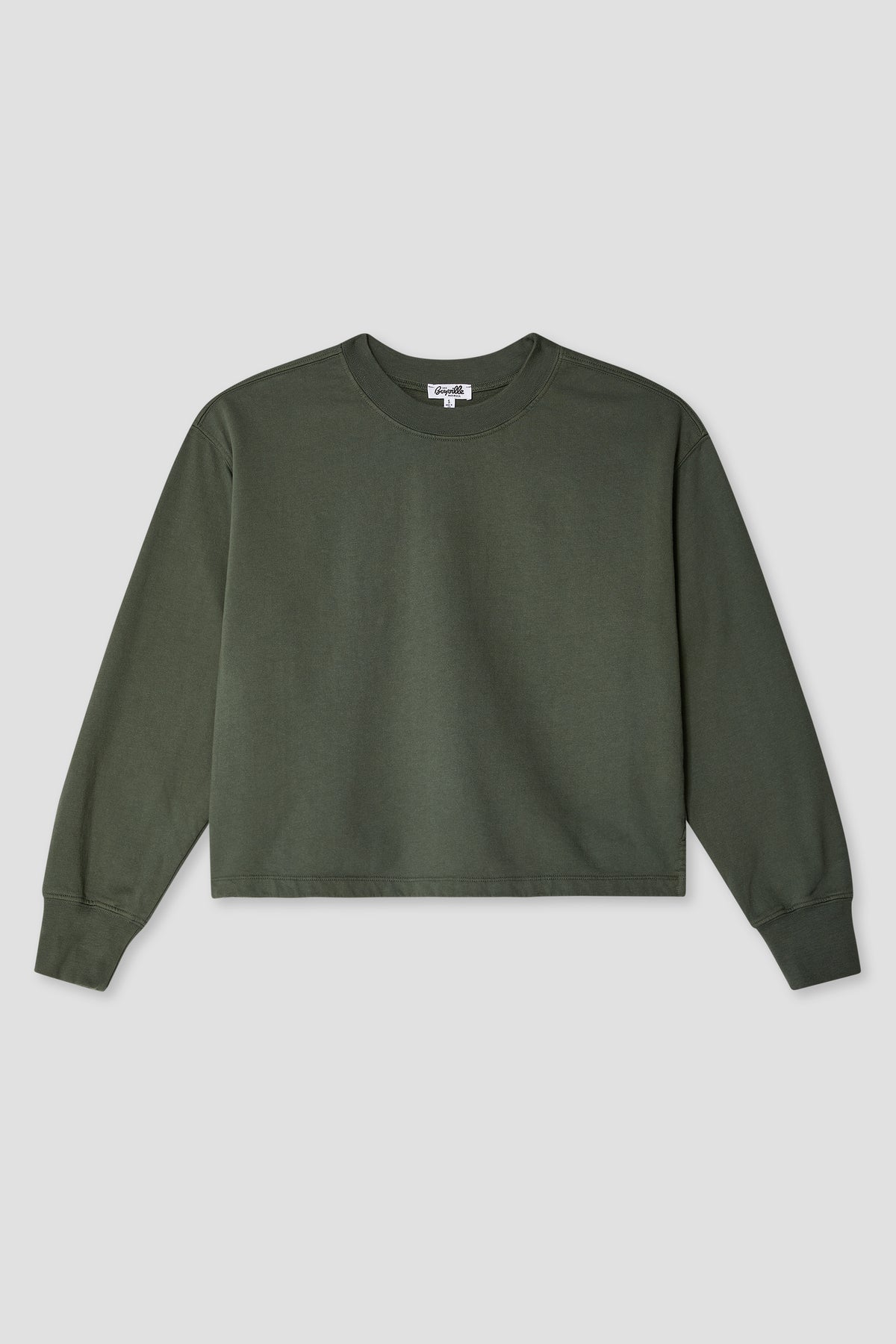 Supima Fleece Cropped Sweatshirt