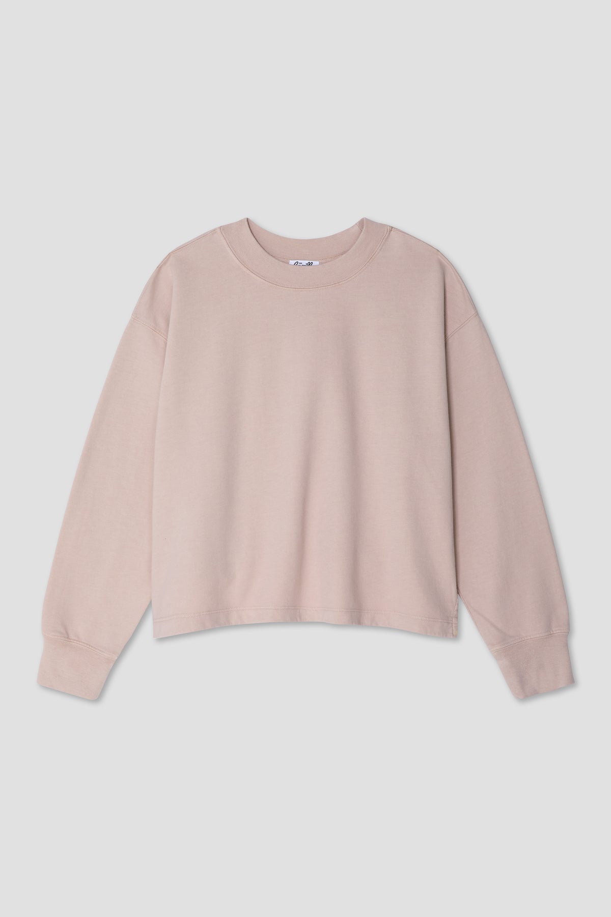 Supima Fleece Cropped Sweatshirt
