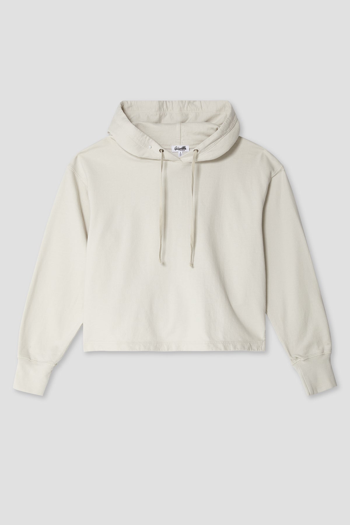 Supima Fleece Cropped Hoodie