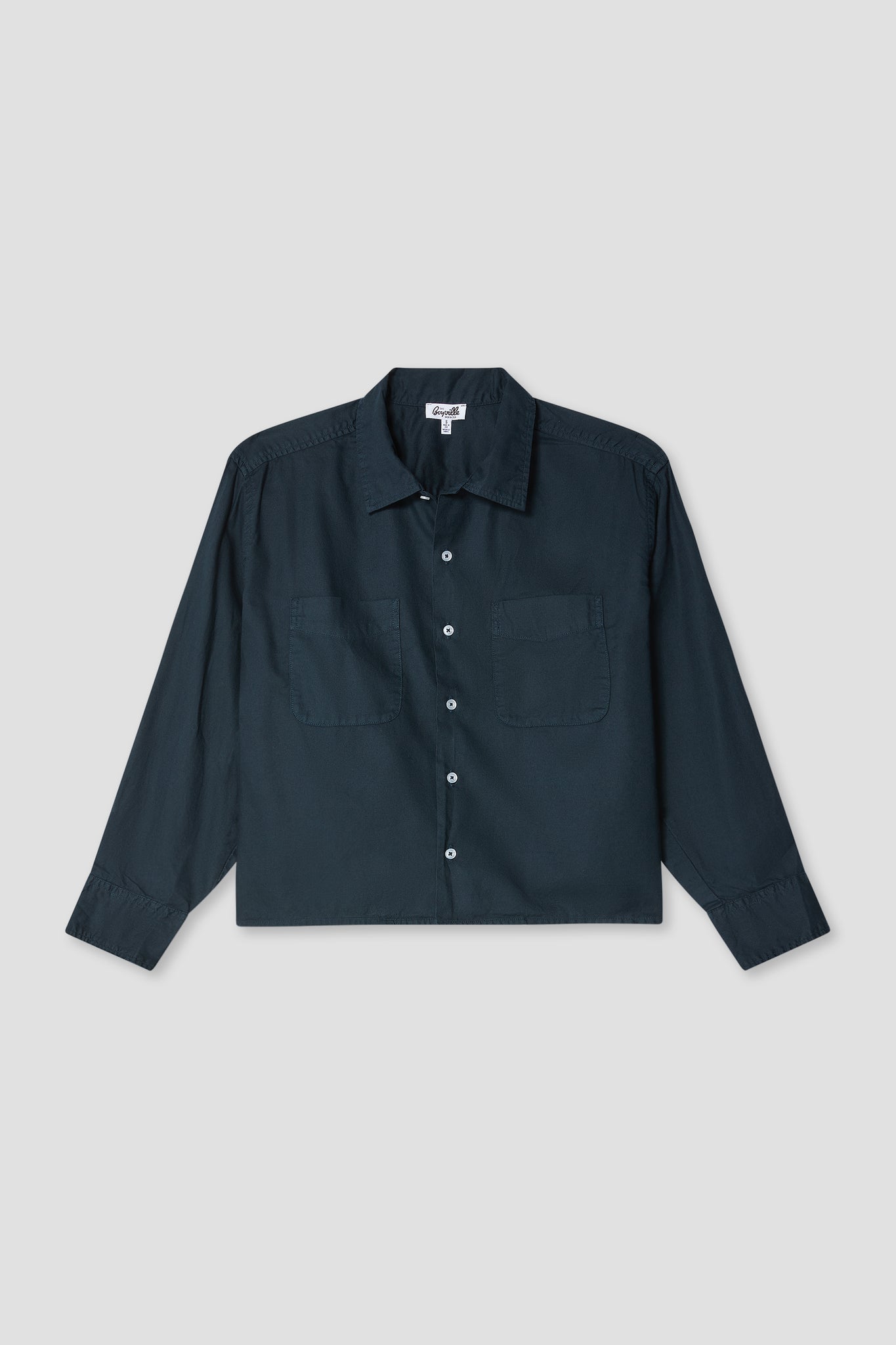 LS Boxy Oxford Shirt