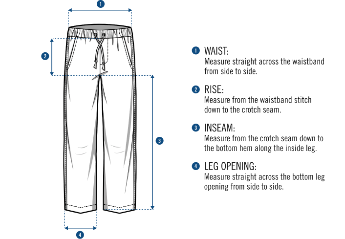 Twill Easy Chino — how to measure