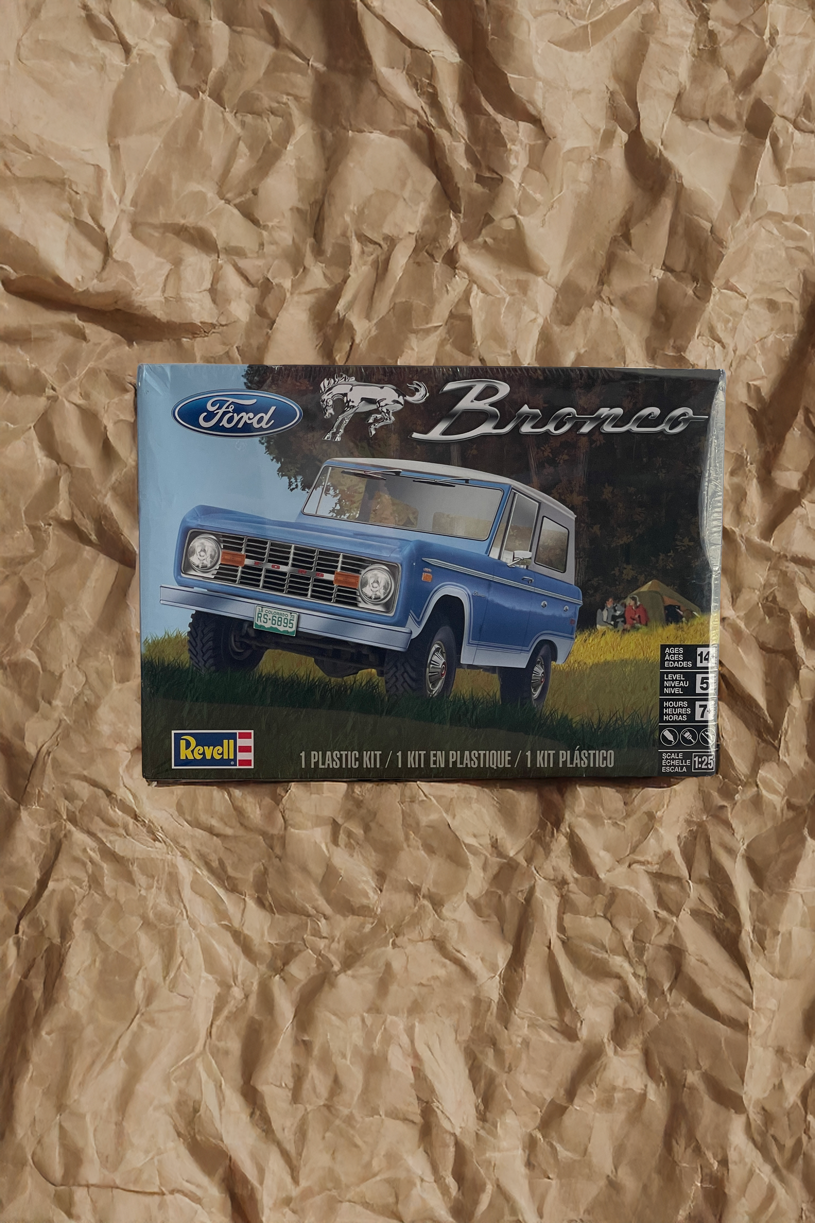 Sealed Revell 1 25 Ford Bronco Model Kit