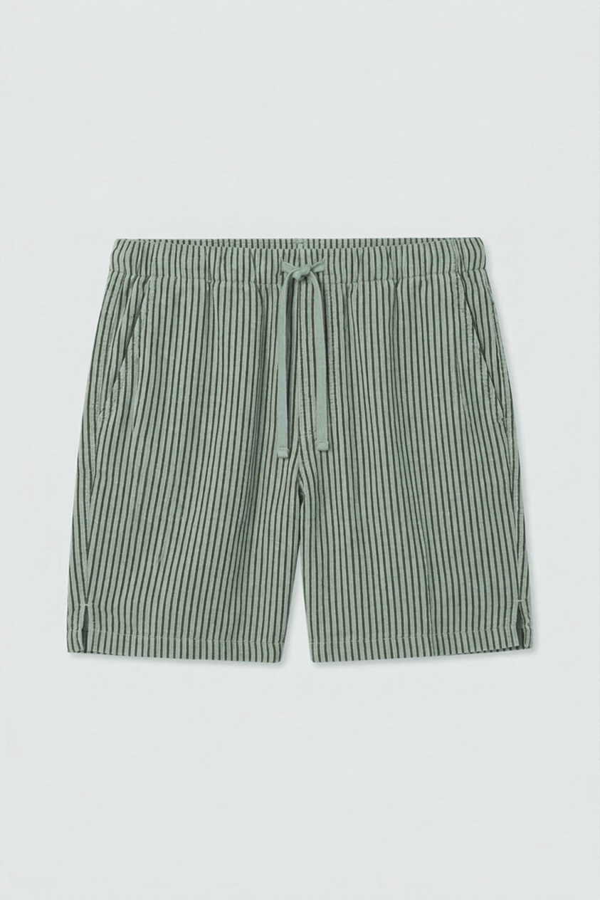 Hemp Stripe Easy Short – Save Khaki United
