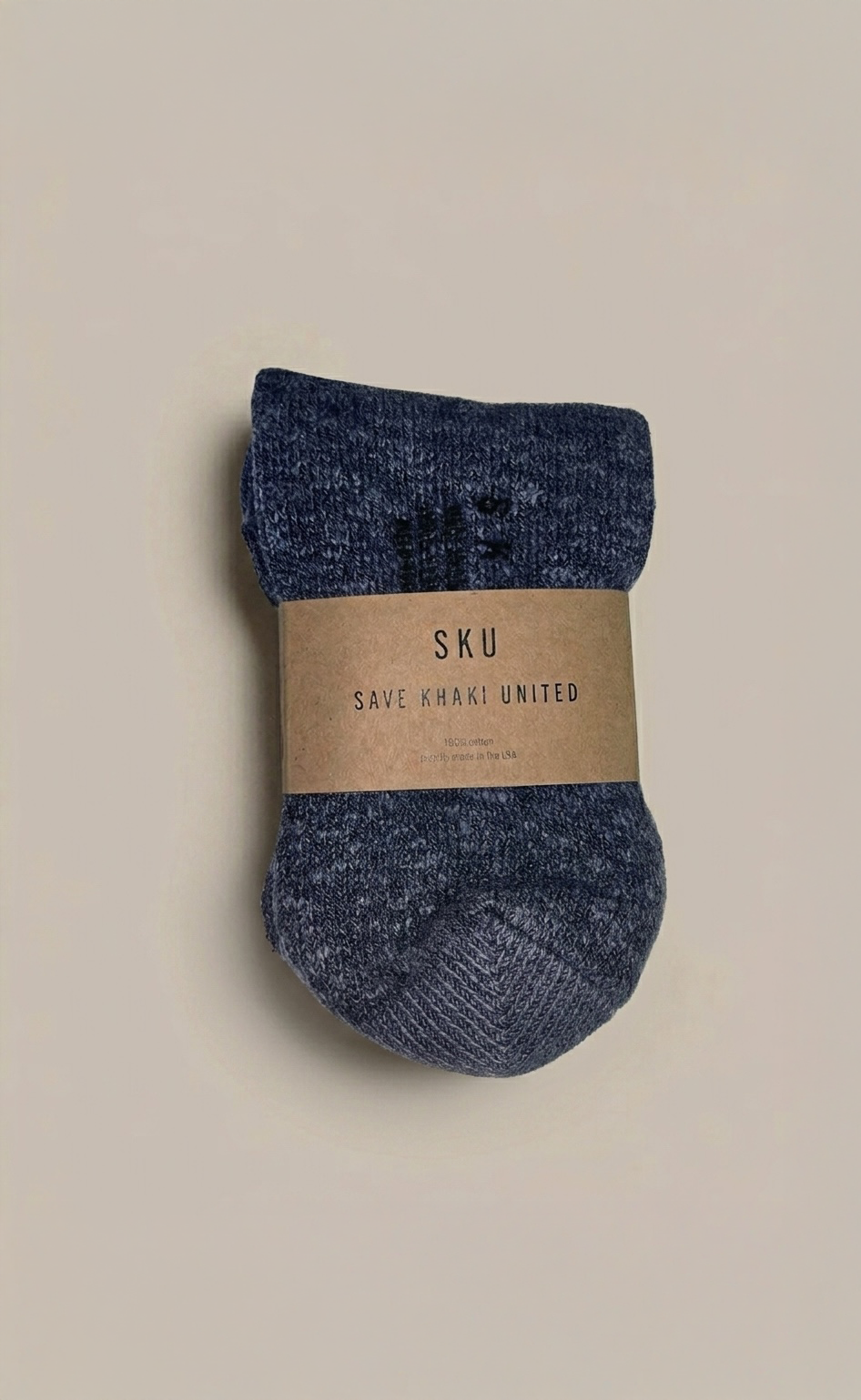 Marl Ankle Sock