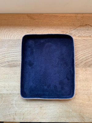 Suede Leather Tray